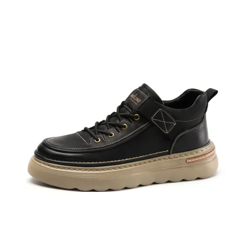 AOKANG Рабочие ботинки Низкие Черные Мужские