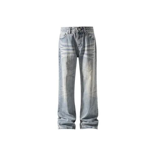 NRXX Blue Unisex Jeans NRXX Синий Унисекс Джинсы