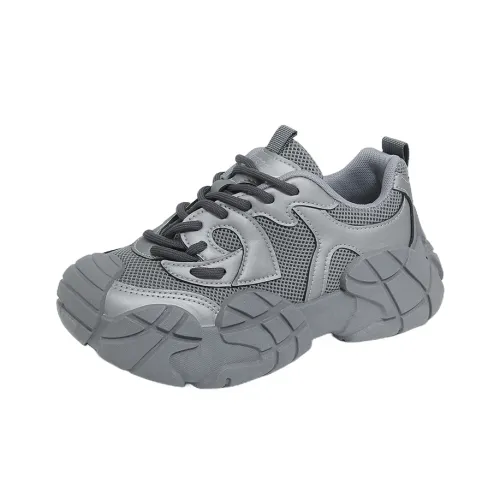 DINGGU Покрытие Устойчивое к истиранию Легкий Толстая подошва Кроссовки Женские