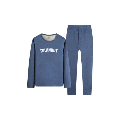 TULANDUO Джинсовый синий Мужской Термокомплекты