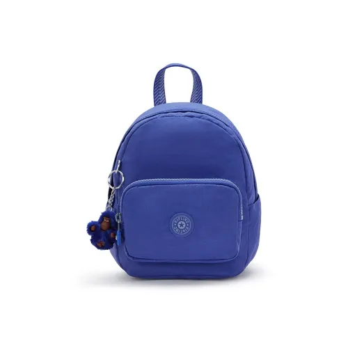 Kipling Полиамид Рюкзак Маленький Женский Сапфирово-Синий