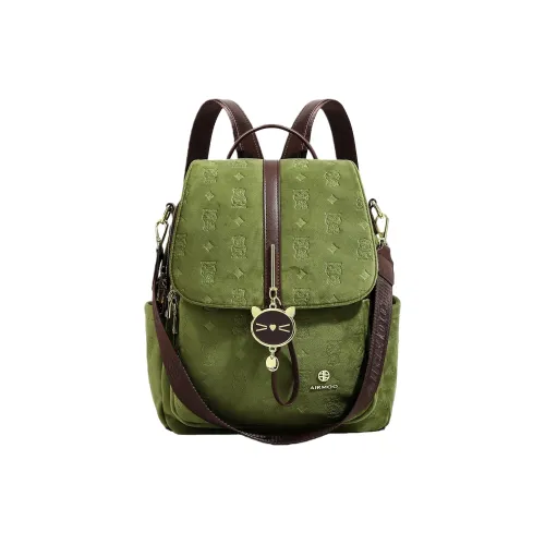 PESASRIE Microfiber Synthetic Leather Backpack Standard Women's