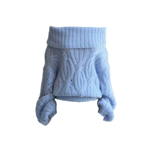 MORTEN SOLUM Синий Женский Трикотаж