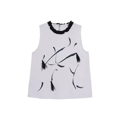 GZQJ Белый Женские Майки