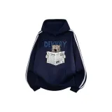 3-Stripes Темно-синий Синий Тонкий [Премиум]