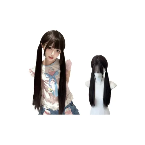 Northward Incline 85cm Короткий Прямые волосы Женская Перука JK Сладкая Девушка Банки