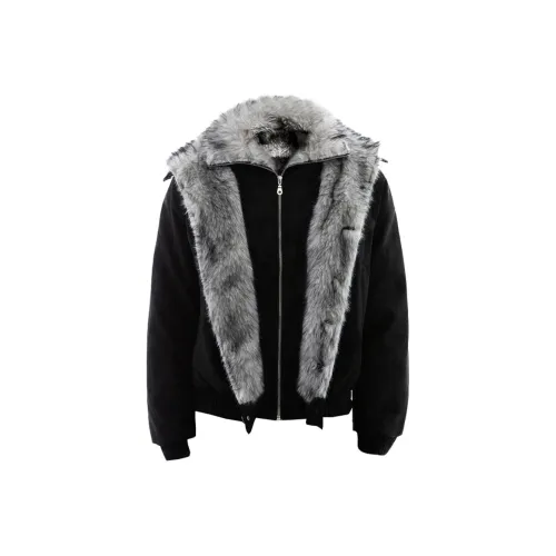 JIMI JONS Черный Унисекс Пуховики