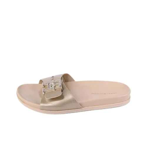 Tommy Hilfiger Rubber Slide Тапочки Женские Золотые