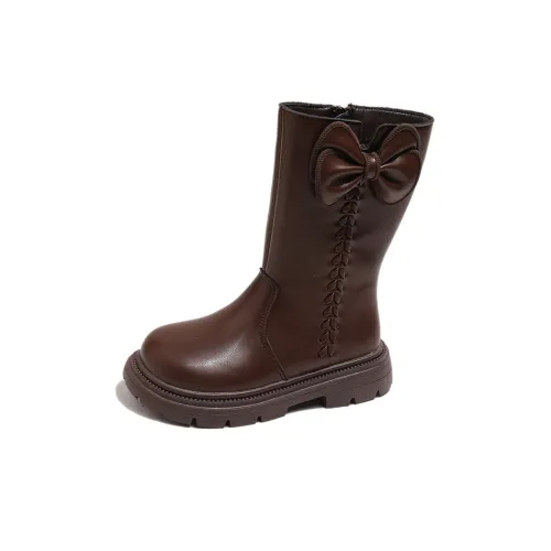 TLIT Детские кожаные сапоги High Top KIDS