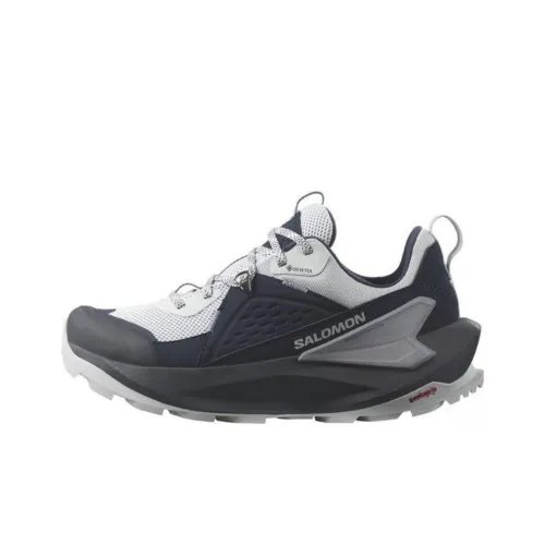 SALOMON Elixir Slip-Resistant Abrasion-Resistant Низкий Топ Уличная Обувь Женская Серый Черный