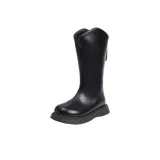 Черный с флисовой подкладкой