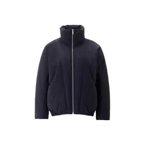 Giordano 06 Темно-синий Синий Женский Пуховик