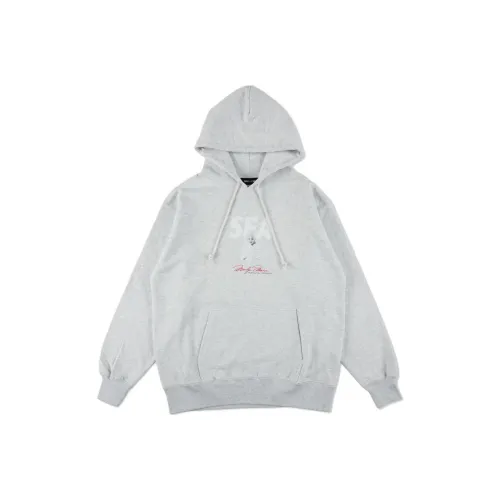 WIND AND SEA совместное издание Marilyn Monroe Коллаборация Fw25 Зимний С капюшоном Свитшот Рубашка Свитшот Унисекс