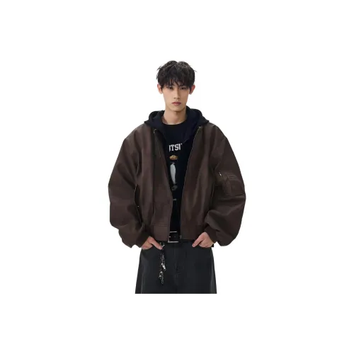 PIXEL CAKE Кожа Куртка Унисекс