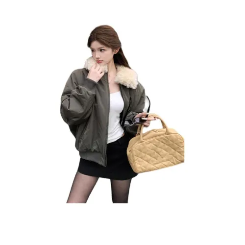 PWUE Оливково-зеленый Унисекс Куртки