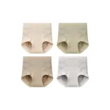 [Специальное предложение 4 упаковки] Белый Тряпичный + Пастельный Бежевый + Коричневый + Парижский Серый (Всесезонный, Утягивающий, Подтягивающий Ягодицы)