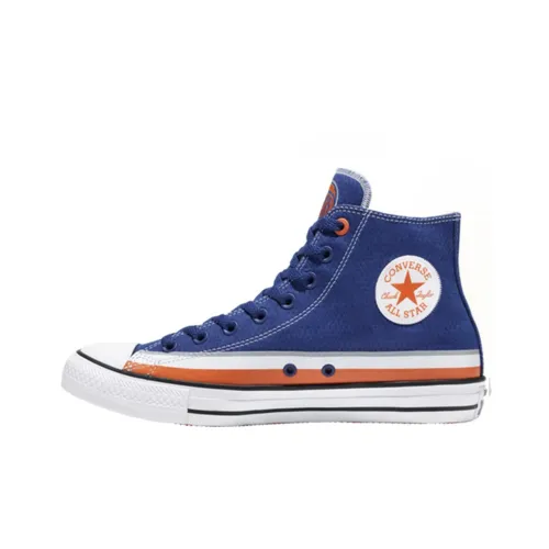Converse Chuck Taylor All Star Franchise New York Knicks New York Knicks Легкий Высокий Топ Кеды Унисекс Синий