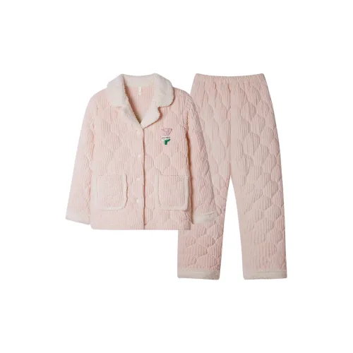 QIAONITONG Изображение Цвет Женский Пижамный Комплект