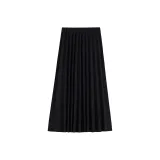 Чёрная длинная юбка