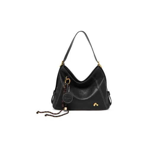 NALANDU Сумка через плечо из коровьей кожи с синтетической кожей обычная женская многоцветная