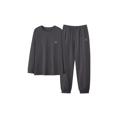 MADALLO Темно-серый Мужской Пижамный комплект