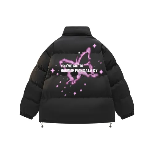 FISHGALAXY Хлопковый пуховик унисекс