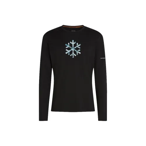 ICEBREAKER Pure Black Мужская T-рубашка