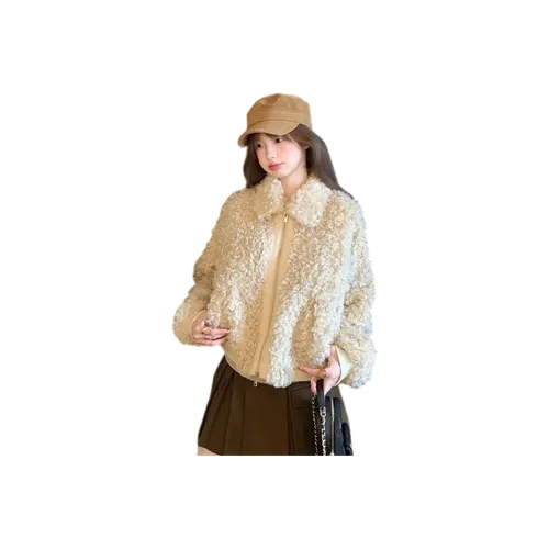 GRAYISMOON Вельвет Feel Пальто Женское