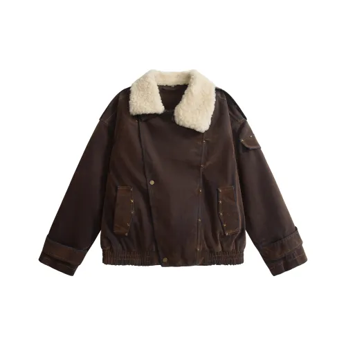 UNIFREE Коричневый Женский Пуховик