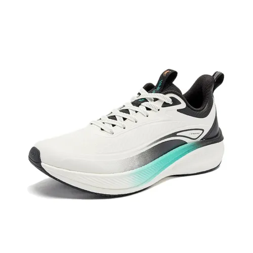 QIAODAN Rapid LITE Амортизация Противоскользящий Легкий Низкий Топ Тренировочные Беговые кроссовки Мужские Белый Черный