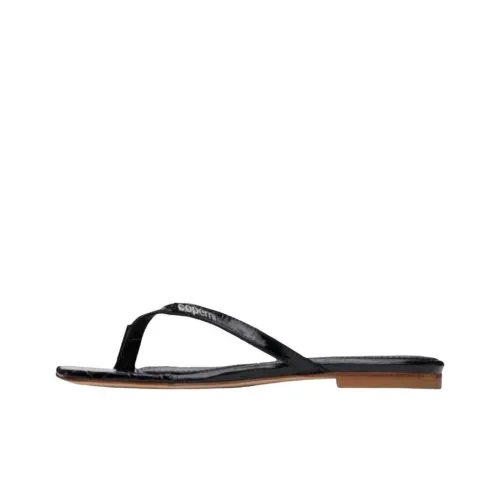 COPERNI Нет Особенный Эффект Шлепанцы Женские Черный