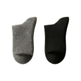 "90% Wool Semi-Terry" Темно-серый + Черный