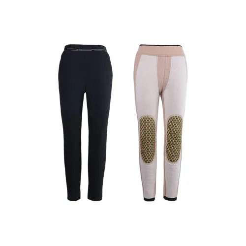 FARO Черный Золотой BOILING Наколенник Женские Леггинсы