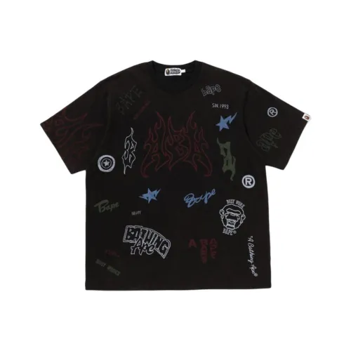 A BATHING APE Fw25 T Рубашка Мужская