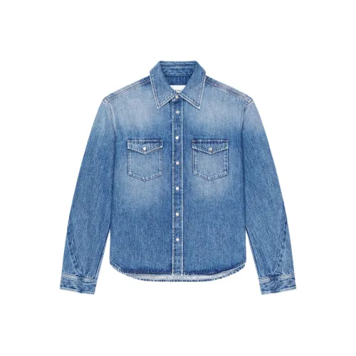 GIVENCHY Мужские Синие Рубашки