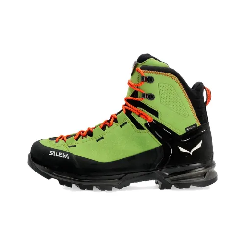 SALEWA Mountain Trainer 2 Дышащий и Износостойкий Crew Аутдор Мужской Зеленый Черный