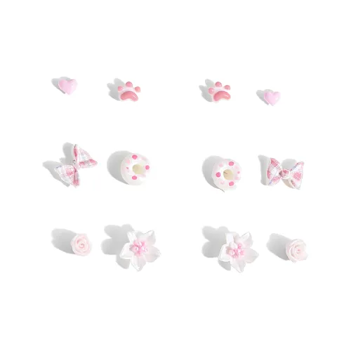 FENGQIYUAN Сплав Серьги-гвоздики Женские