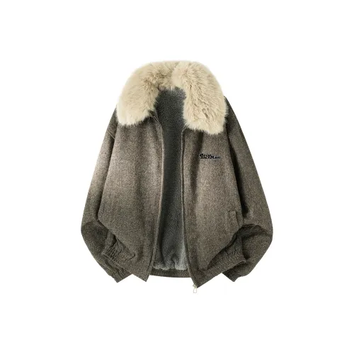 DAWEIBEIKEN Хлопковый пуховик унисекс