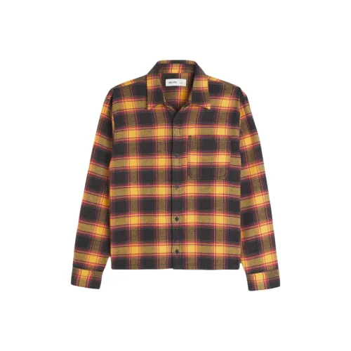 Hollister Deep Желтые Мужские Рубашки