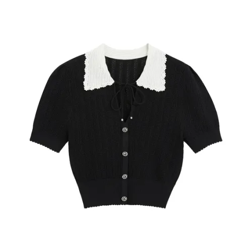 BEBE Черный Женский Трикотаж