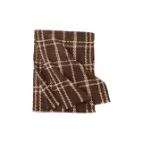 Вязаные ткани, узор, шоколад, сетка