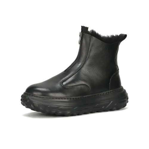 TAIDIAN Толстая утепленная обувь с термоконтактным покрытием увеличивающая высоту устойчивая к истиранию и скольжению