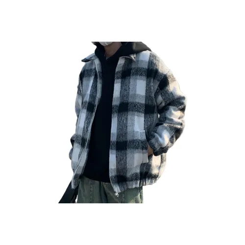 MARK WAFFLE Бархат Feel Пальто Унисекс