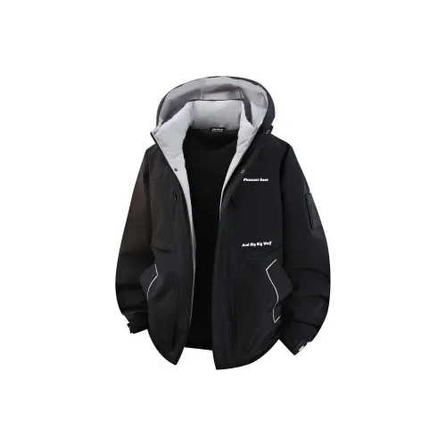 Pleasant Goat and Big Big Wolf Пуховик Унисекс