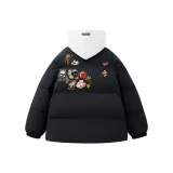 Чёрный воротник-стойка