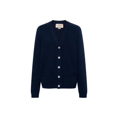 GUCCI Морской синий Унисекс Свитера