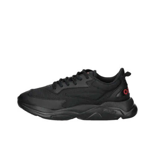 Hugo Boss Низкий топ Casual Мужской Чисто черный