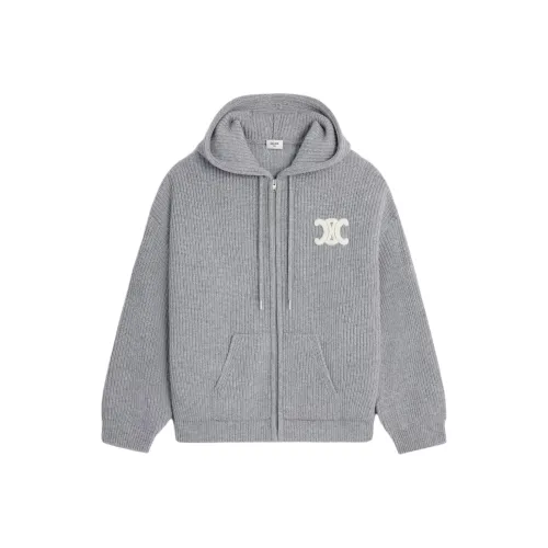 Celine Medium Gray Men's Sweaters Celine Средне-серые Мужские Свитера