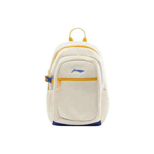 LINING YOUNG Sports Life Collection Полиэстер Рюкзак Бежевый Желтый