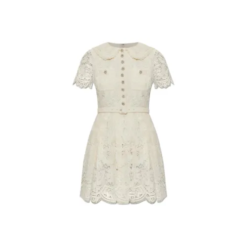 Self Портрет Короткий рукав Платье Женское